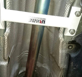 Ultra Racing - 2pt Middle Lower Brace - MERCEDES-BENZ CLA (C117) 2014-2019 - UR-ML2-2805