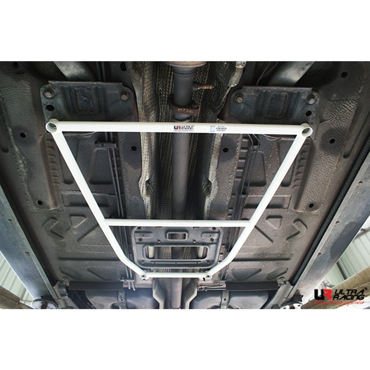 Ultra Racing - 4pt Middle Lower Brace - MINI COOPER (R53) HATCH 2000-2006 - UR-ML4-1055