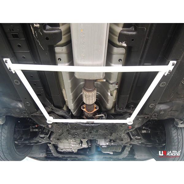 Ultra Racing - 4pt Middle Lower Brace - 2011-2015 Hyundai Veloster - UR-ML4-2111