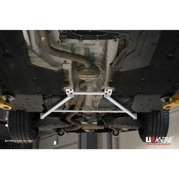 Ultra Racing - 4pt Middle Lower Brace - BMW 4 SERIES (F32 COUPE) 2014-2019 - UR-ML4-2946