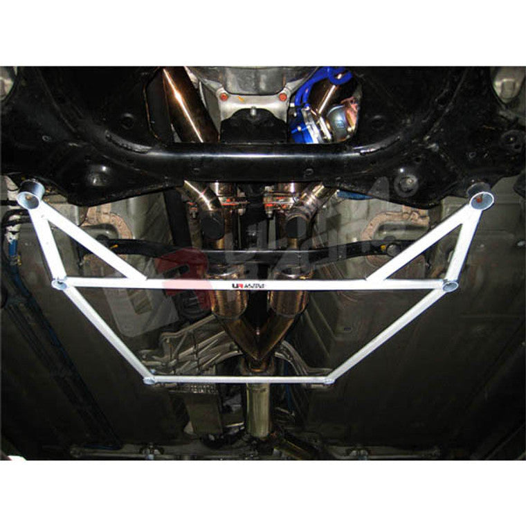 Ultra Racing - 6pt Middle Lower Brace - NISSAN GTR (R35) 2008-2020 - UR-ML6-973