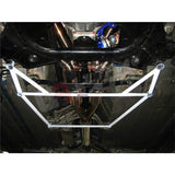 Ultra Racing - 6pt Middle Lower Brace - NISSAN GTR (R35) 2008-2020 - UR-ML6-973