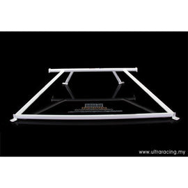 Ultra Racing - 6pt Rear Strut Brace - Toyota COROLLA (AE86) 1983-1987 - UR-RE6-128