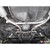 Ultra Racing - 2pt Rear Lower Brace - INFINITI G35 (V35) 2003-2007 - UR-RL2-1957