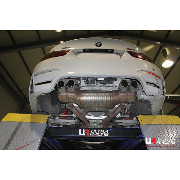 Ultra Racing - 2pt Rear Lower Brace - BMW 3 SERIES M3 (F80) 2014-2018 - UR-RL2-3014
