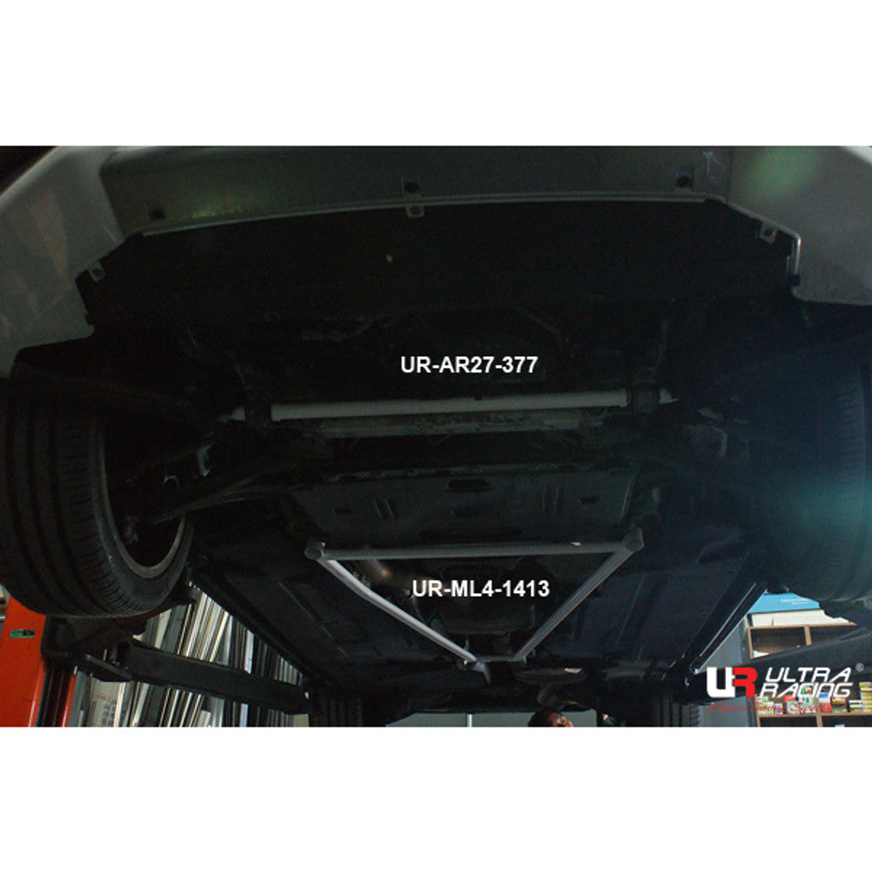 Ultra Racing - 2pt Rear Lower Brace - Audi A4 / S4 - UR-RL2-3262