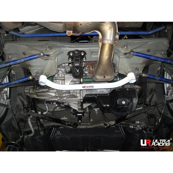 Ultra Racing - 2pt Rear Lower Brace - MR2 MRS SPYDER (W30 V2) 2004-2007 - UR-RL2-652