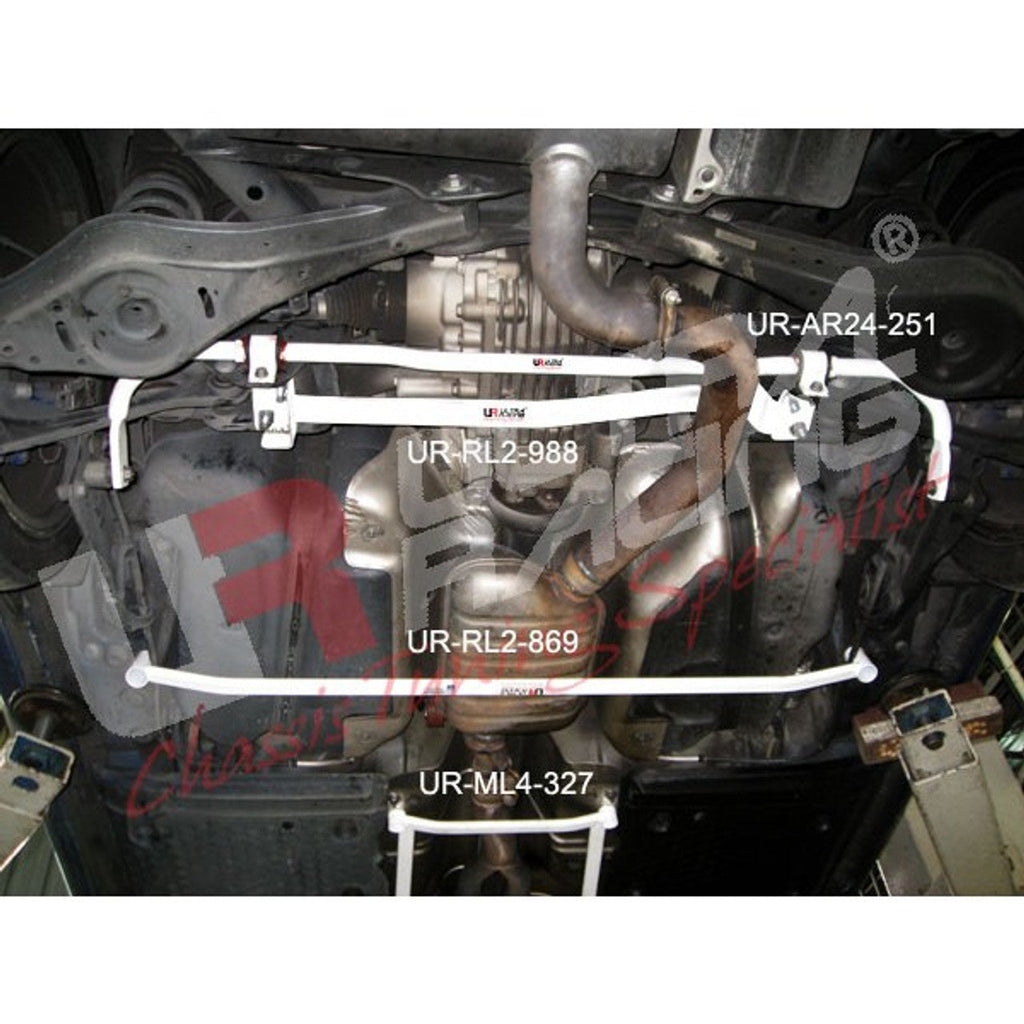 Ultra Racing - 2pt Rear Lower Brace - Audi S3 (8PA) AWD WAGON 2006-2012 - UR-RL2-988