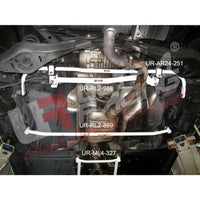 Ultra Racing - 2pt Rear Lower Brace - VOLKSWAGEN VW GOLF R32 (MK5) 2006-2008 - UR-RL2-988