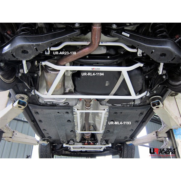 Ultra Racing - 4pt Rear Lower Brace -  2012-18 Jetta - UR-RL4-1194