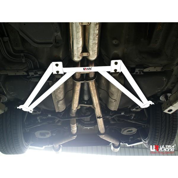 Ultra Racing - 2pt Rear Lower Brace - 2003-2008 Infiniti G35 - UR-RL4-1259
