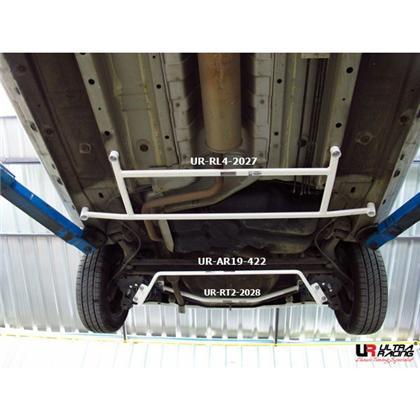 Ultra Racing - 4pt Rear Lower Brace - 2014-2015 Mitsubishi Mirage - UR-RL4-2027
