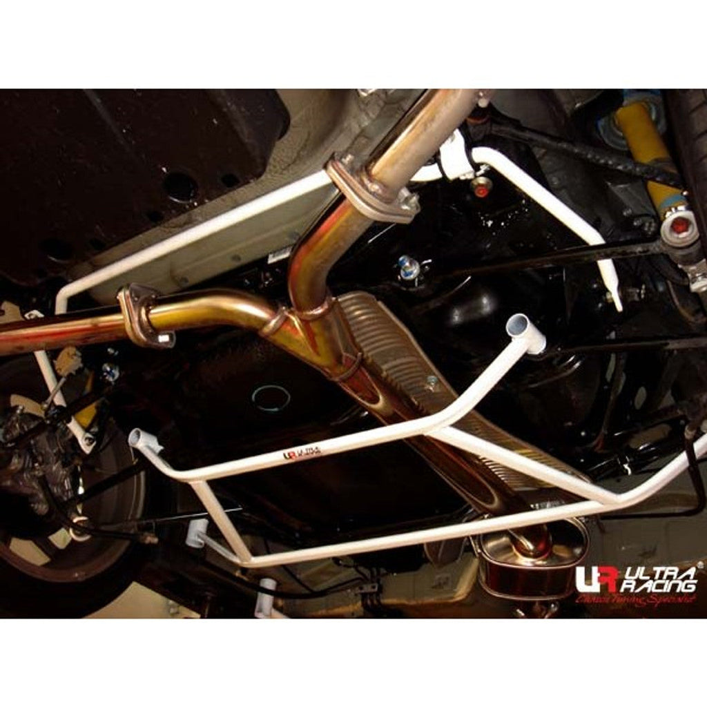 Ultra Racing - 4pt Rear Lower Brace -  03-07 Accord (CM5) / 04-08 TL (UA6)  - UR-RL4-287