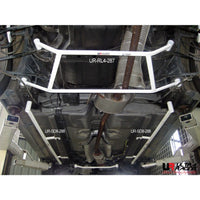 Ultra Racing - 4pt Rear Lower Brace -  03-07 Accord (CM5) / 04-08 TL (UA6)  - UR-RL4-287