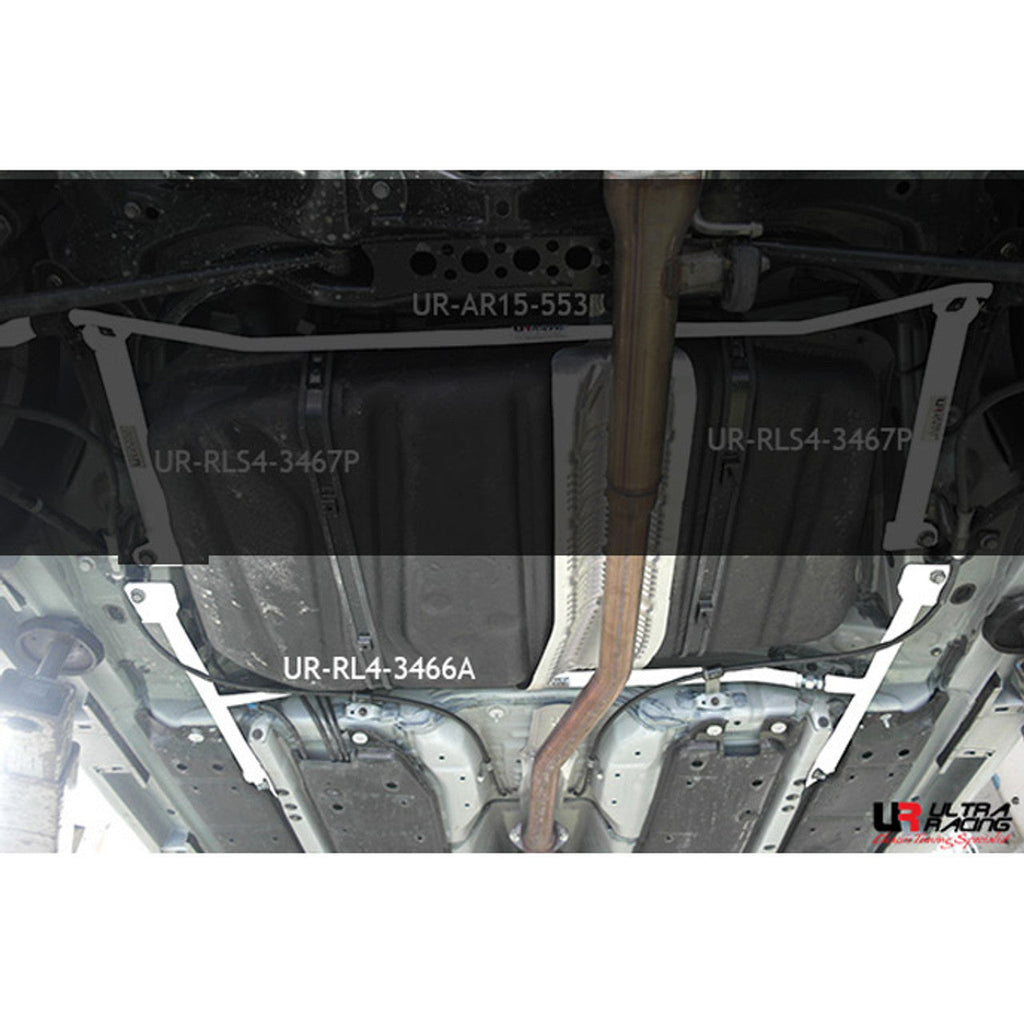 Ultra Racing - 4pt Rear Lower Brace - LEXUS ES (XV60) 2013-2018 - UR-RL4-3466A