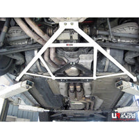 Ultra Racing - 6pt Rear Lower Brace - BMW Z4 (E85/E86) 2002-2008 - UR-RL6-1178