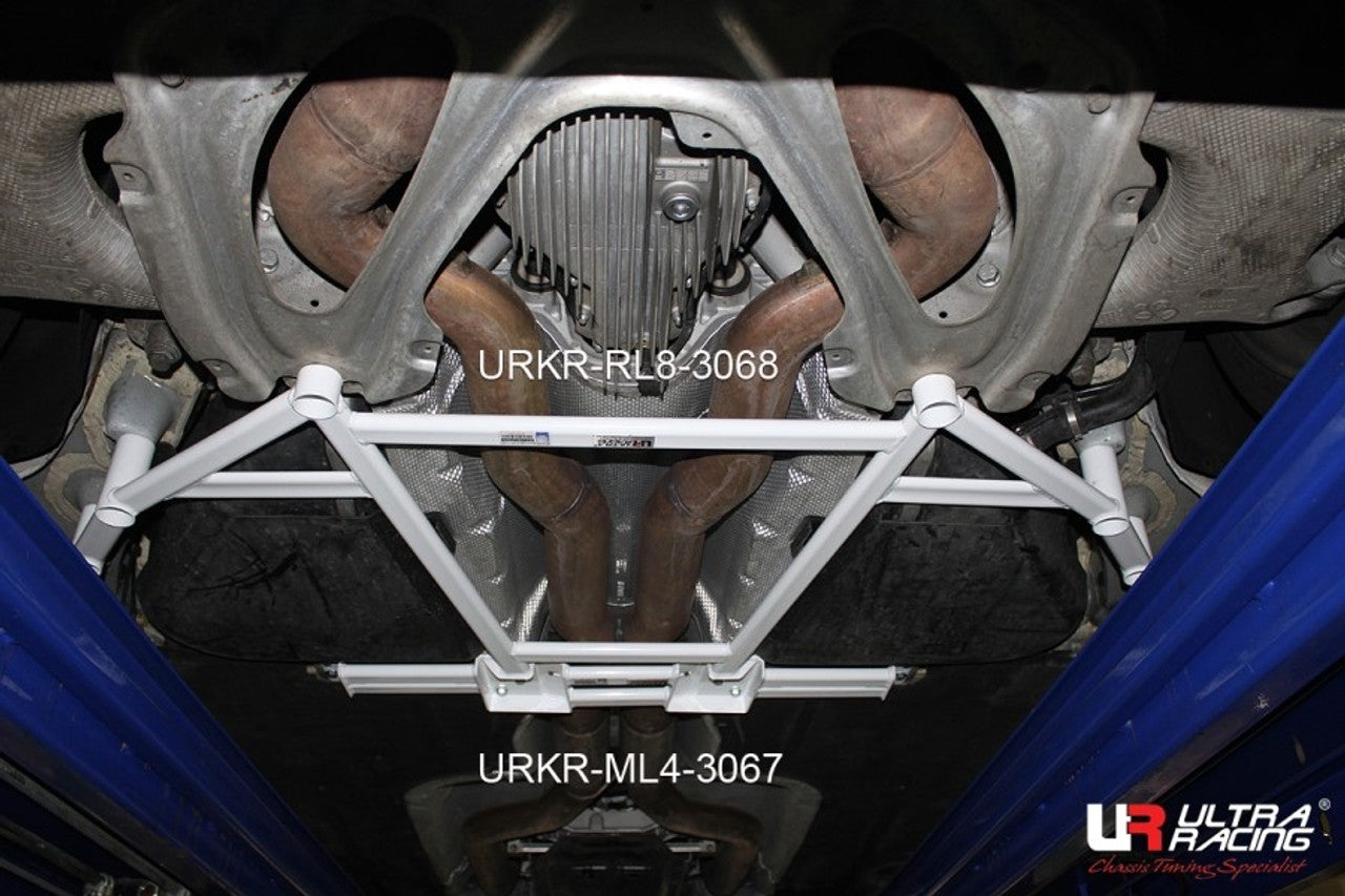 Ultra Racing - 8pt Rear Lower Brace - BMW 5 SERIES M5 (F10) 2011-2016 - UR-RL8-3068