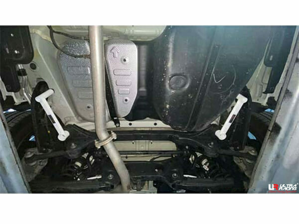 Ultra Racing - Rear Lower Side Braces (PAIR) - 2024+ Hyundai Santa Fe (MX) / 2021-2025 Kia Sorento (MQ4) - UR-RS4-4186P