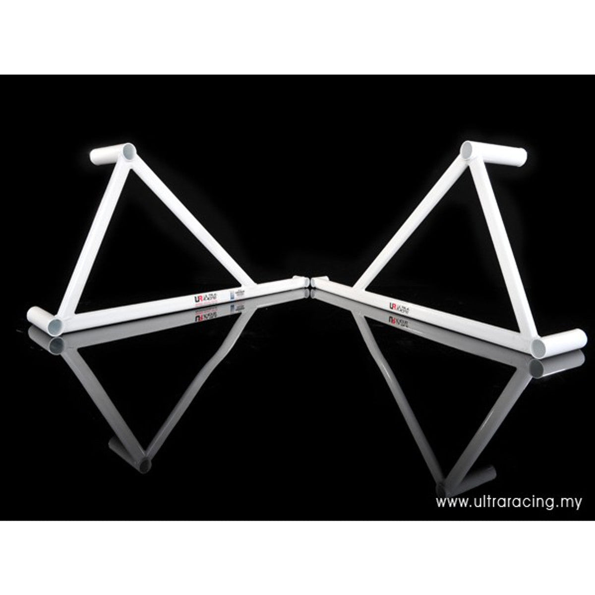 Ultra Racing - 6pt Rear Side Braces - 1999-2006 BMW 3 Series - UR-RS6-995P