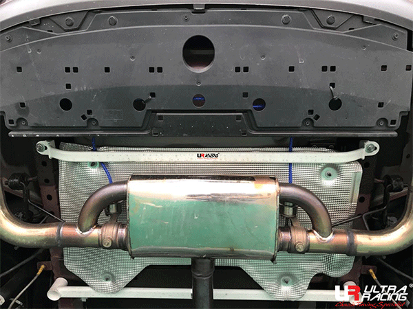 Ultra Racing - 2pt Rear Torsion Brace - MAZDA 3 (BP) 2019-2022 - UR-UR-RT2-4154