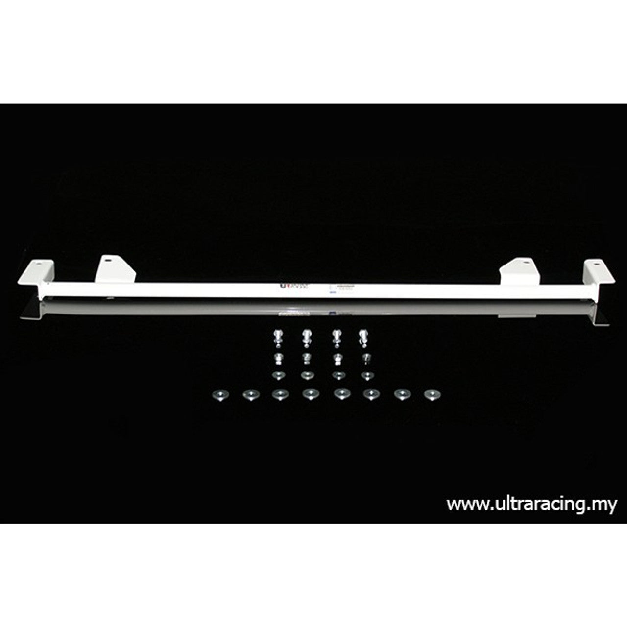 Ultra Racing - 4pt Rear Torsion Brace - HONDA CIVIC (EF9) HATCH 1988-1991 - UR-RT4-1725