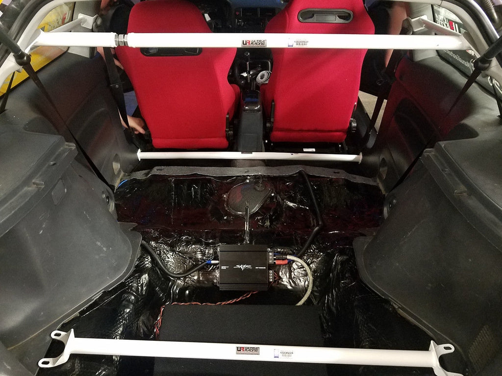 Ultra Racing - 2pt Rear Upper Brace - HONDA CIVIC (EK) HATCH 1996-2000 - UR-RU2-679A