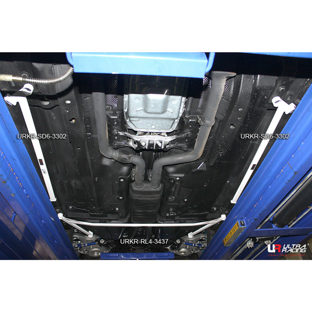 Ultra Racing - 6pt Side Braces - FORD MUSTANG (S550) 2015-2021 - UR-SD6-3302P