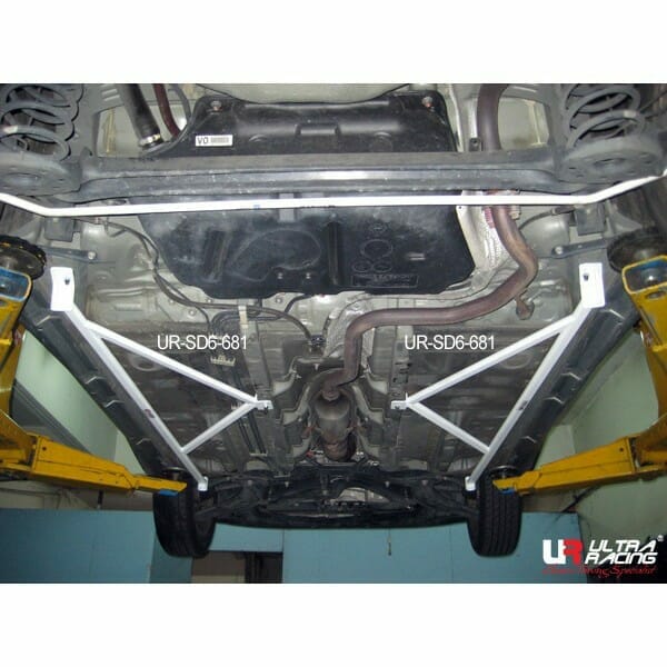 Ultra Racing - 6pt Side Braces - 2005-2013 Yaris Hatchback (XP90) - UR-SD6-681P