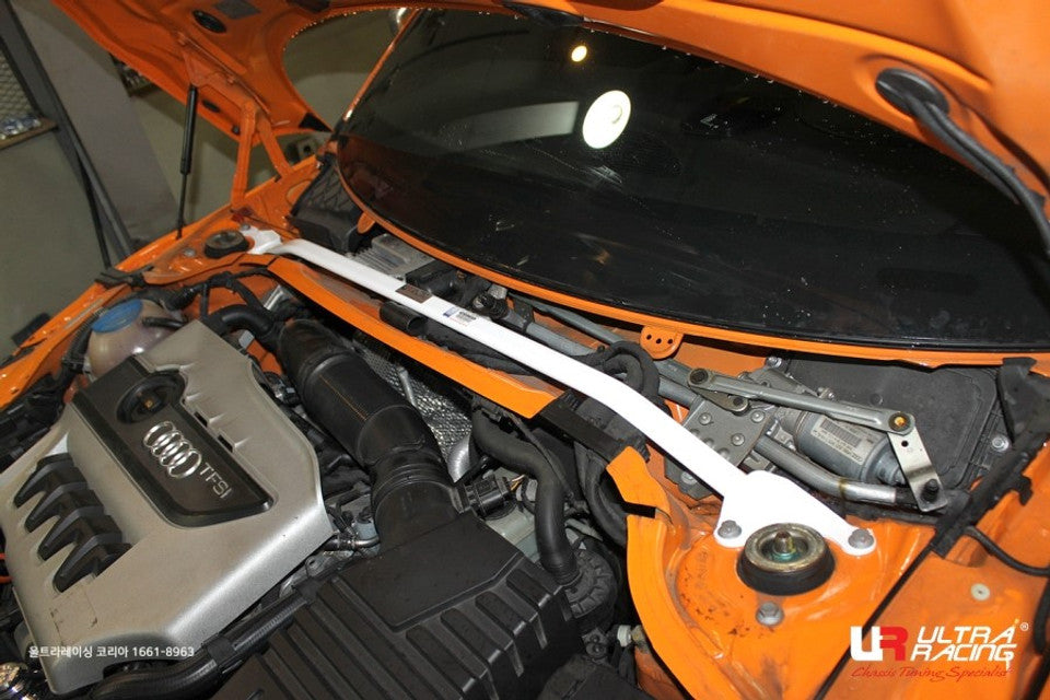 Ultra Racing - 2pt Front Strut Tower Brace - Audi TT / TT-S - UR-TW2-1212