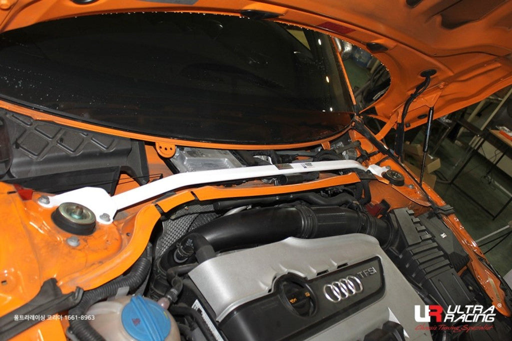 Ultra Racing - 2pt Front Strut Tower Brace - Audi TT / TT-S - UR-TW2-1212