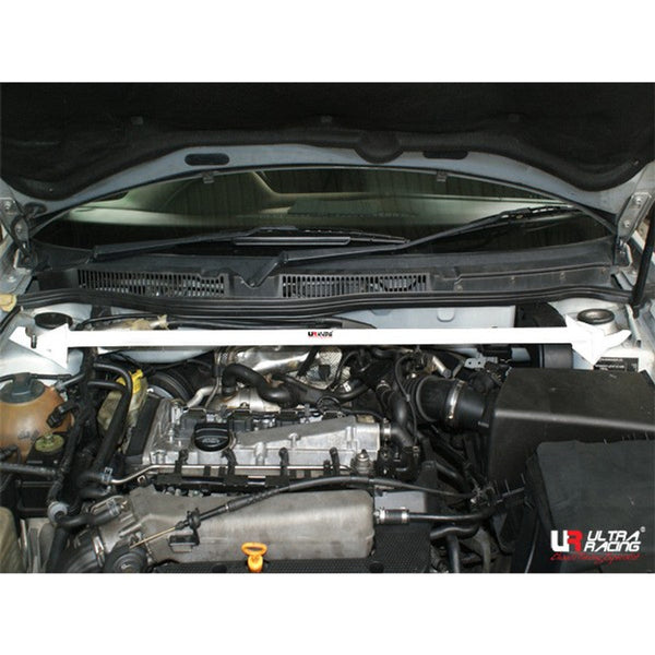 Ultra Racing - 2pt Front Strut Tower Brace - VOLKSWAGEN VW GOLF GTI (MK4) 1997-2003 - UR-TW2-1269
