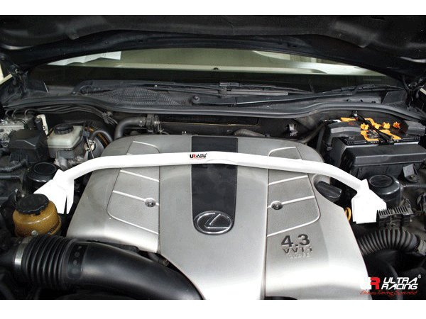 Ultra Racing - 2pt Front Strut Tower Brace - LEXUS LS (XF30) 2000-2006 - UR-TW2-1351