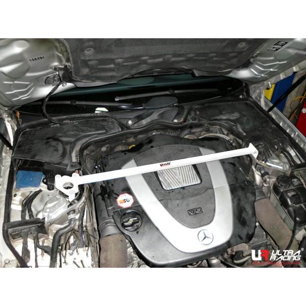 Ultra Racing - 2pt Front Strut Tower Brace - MERCEDES-BENZ E-CLASS (W211) 2003-2009 /  E 55 AMG 2003-2006 - UR-TW2-1482