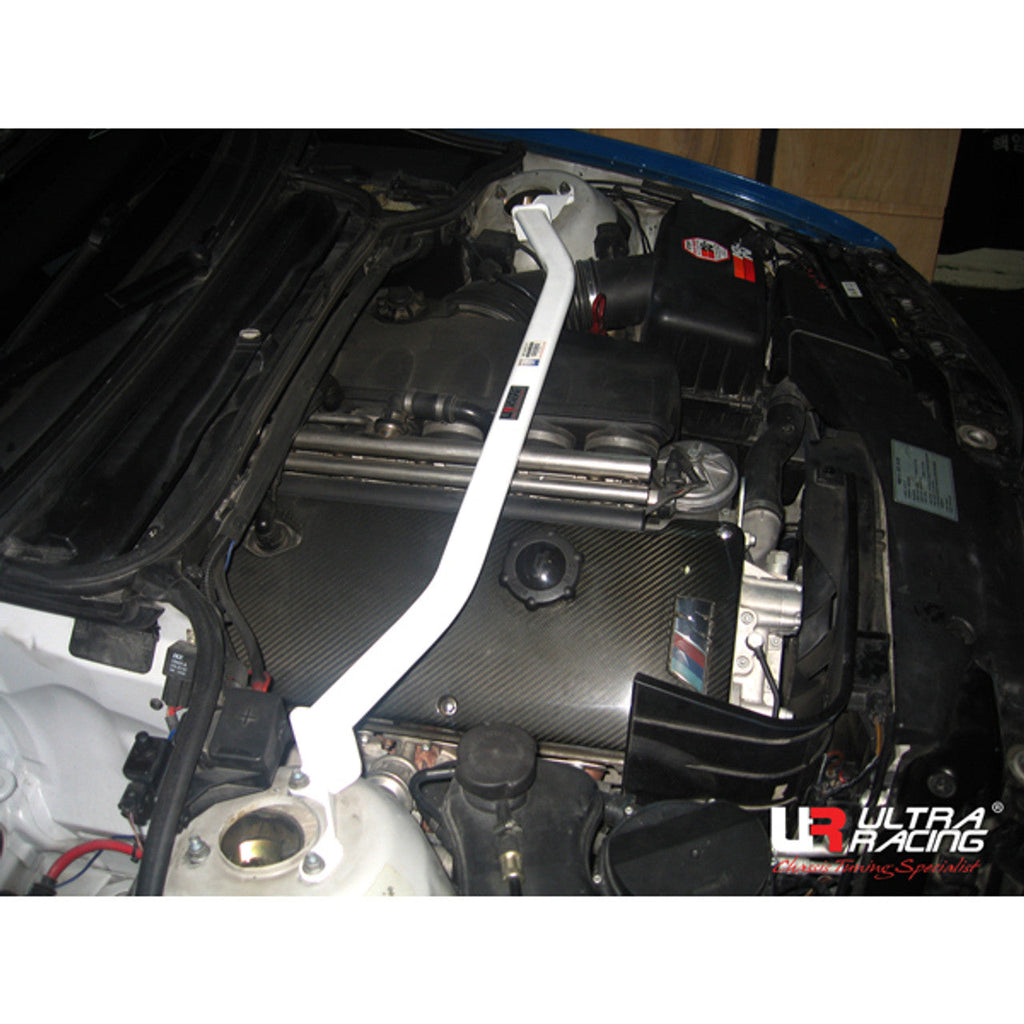 Ultra Racing - 2pt Front Strut Tower Brace - BMW 3 SERIES M3 (E46) 2000-2004 - UR-TW2-1534