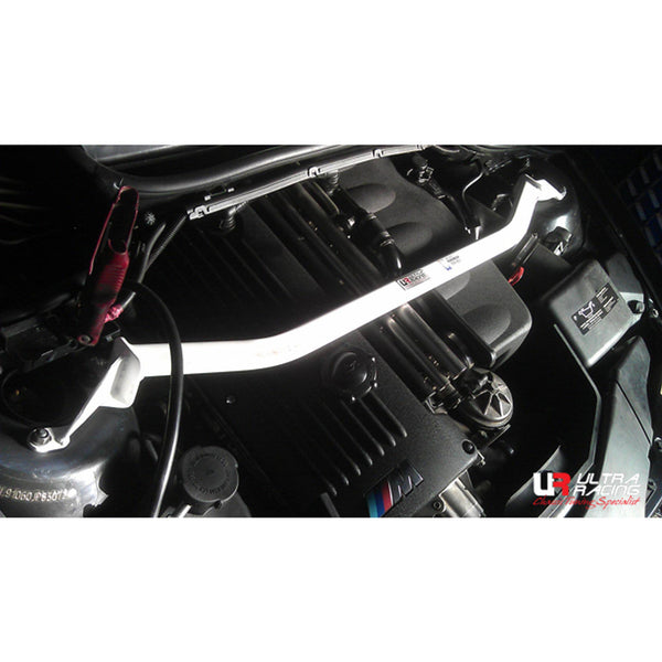 Ultra Racing - 2pt Front Strut Tower Brace - BMW 3 SERIES M3 (E46) 2000-2004 - UR-TW2-1534