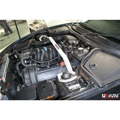 Ultra Racing - 2pt Front Strut Tower Brace - 1996-2006 Jaguar XK8 - UR-TW2-1551