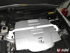 Ultra Racing - 2pt Front Strut Tower Brace - LEXUS LS (XF40) 2007-2017 - UR-TW2-1689