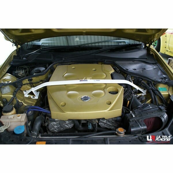 Ultra Racing - 2pt Front Strut Tower Brace - INFINITI G35 (V35) 2003-2007 - UR-TW2-1958
