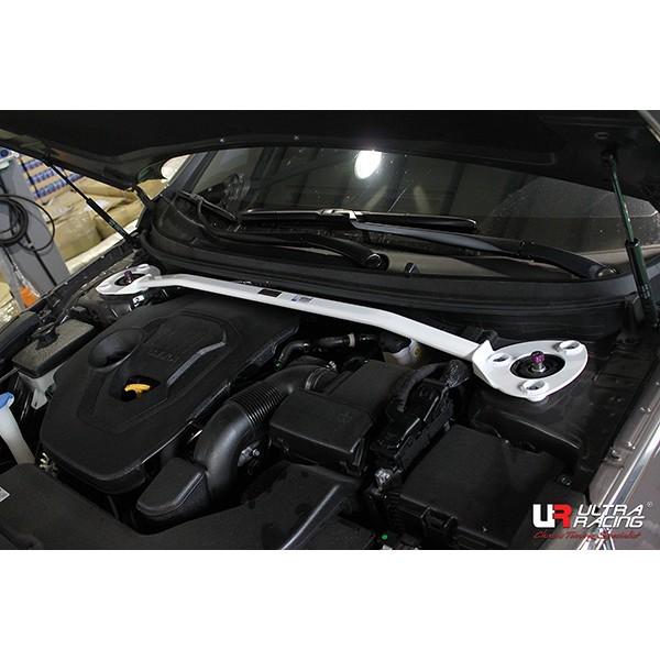 Ultra Racing - Front Strut Tower Brace -  2015-2019 Sonata (LF) / 2020+ Sonata (DN8) / 2021+ Kia K5 (DL3) - UR-TW2-2730