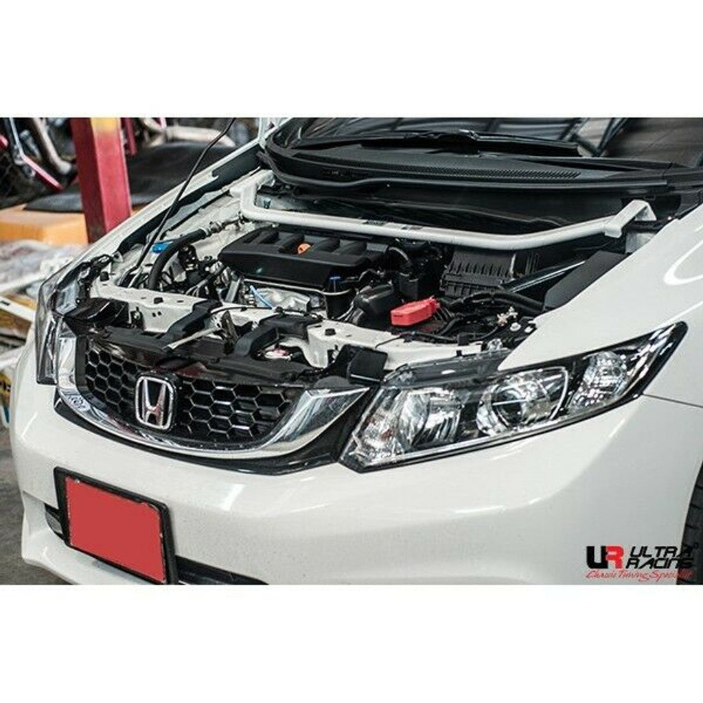 Ultra Racing - 2pt Front Strut Tower Brace - HONDA CIVIC (FG4) COUPE 2012-2015 - UR-TW2-2808