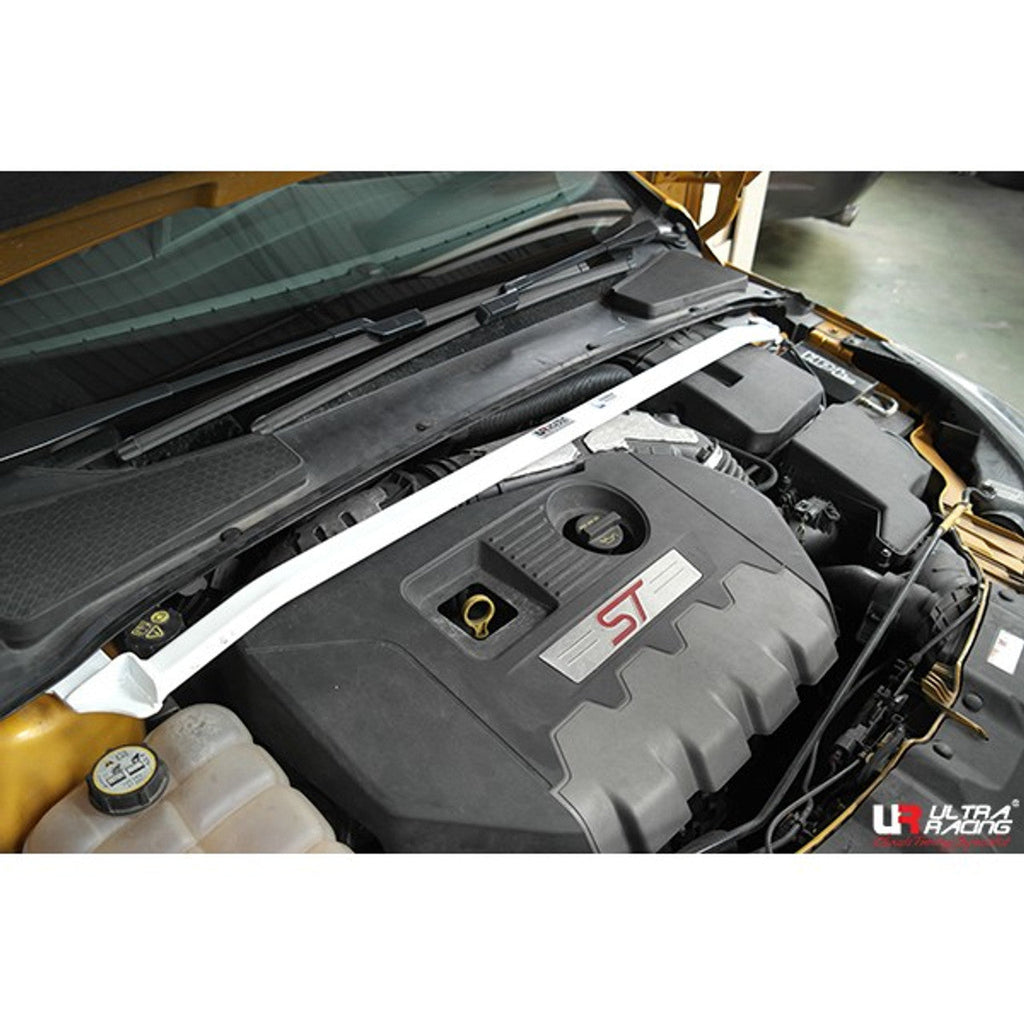Ultra Racing - 2pt Front Strut Tower Brace - FORD FOCUS ST (MKIII C346) 2012-2018 - UR-TW2-3109