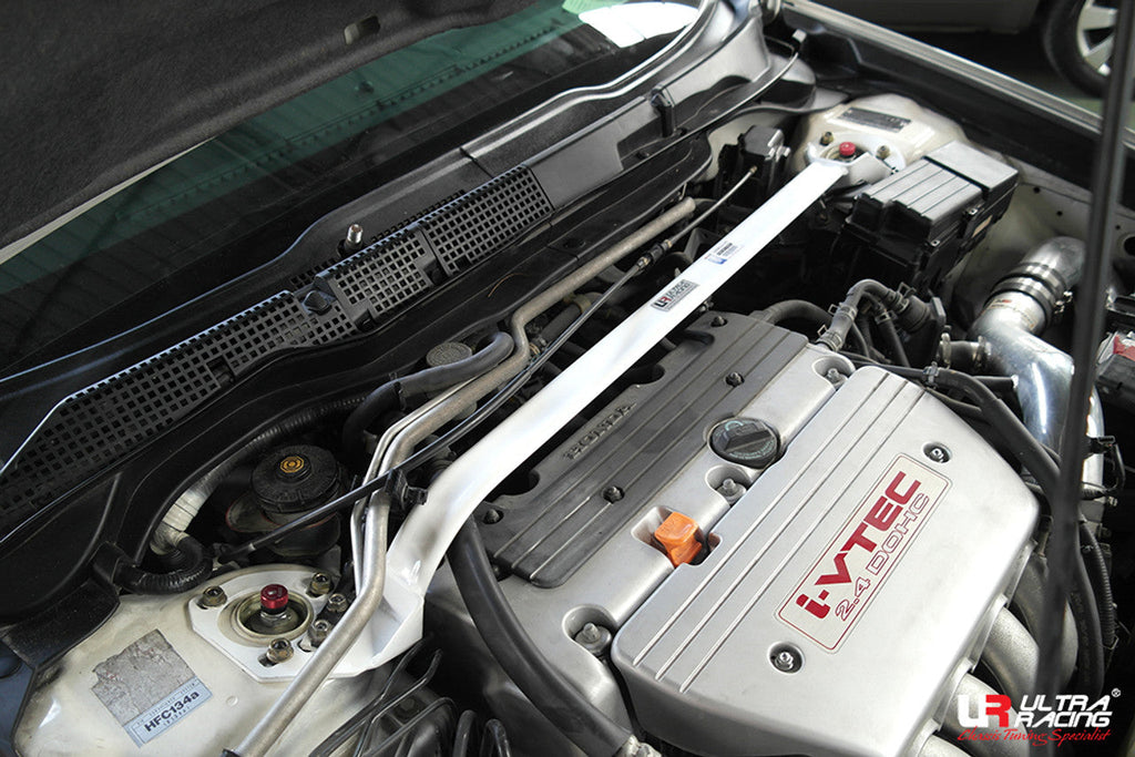 Ultra Racing - 2pt Front Strut Tower Brace - Acura TSX (CL9) 2004-2008 - UR-TW2-3115