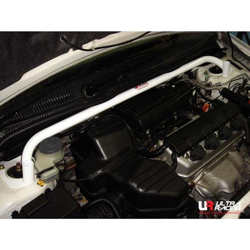 Ultra Racing - 2pt Front Strut Tower Brace - HONDA CIVIC (EP3) HATCH 2001-2005 - UR-TW2-340