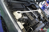 Ultra Racing - 2pt Front Strut Tower Brace - BMW 5 SERIES (E39) 1995-2004 - UR-TW2-341