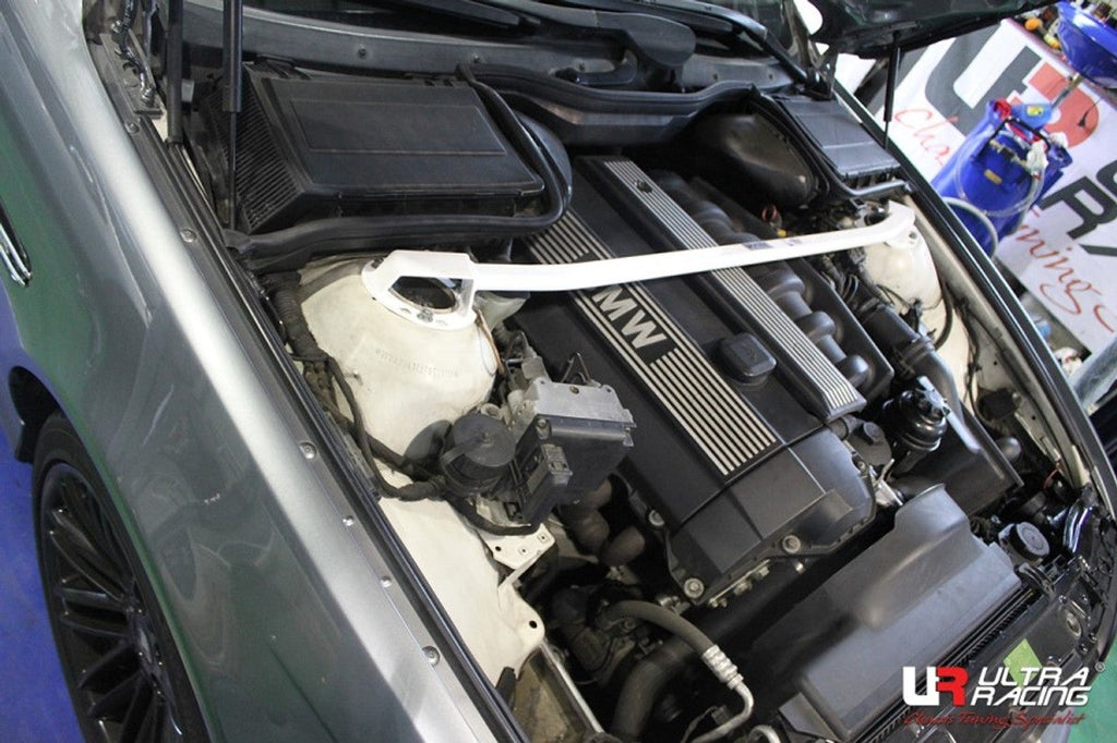 Ultra Racing - 2pt Front Strut Tower Brace - BMW 5 SERIES (E39) 1995-2004 - UR-TW2-341