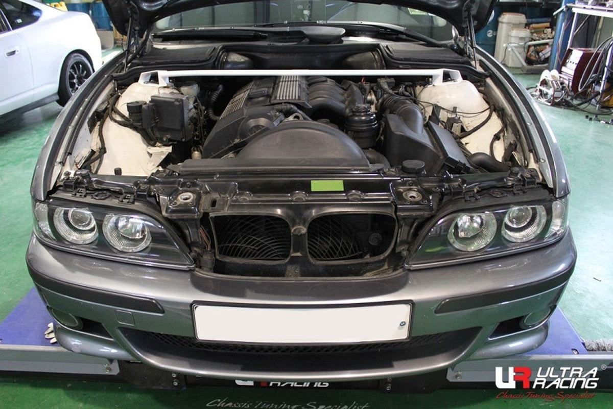 Ultra Racing - 2pt Front Strut Tower Brace - BMW 5 SERIES (E39) 1995-2004 - UR-TW2-341