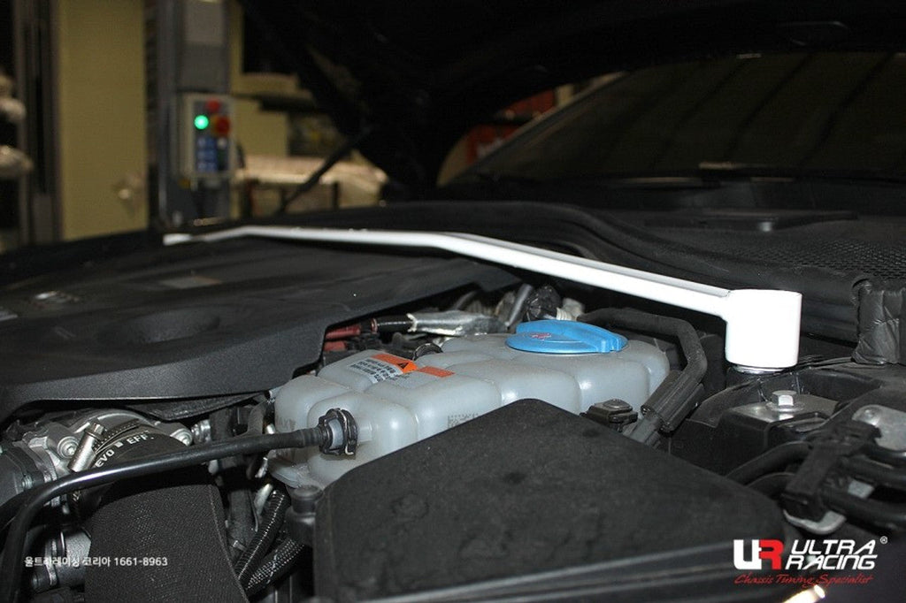 Ultra Racing - 2pt Front Strut Tower Brace - Audi A6 / S6 - UR-TW2-3696