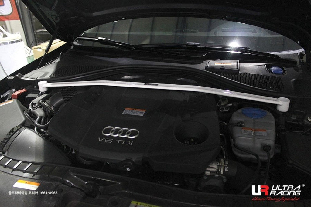 Ultra Racing - 2pt Front Strut Tower Brace - Audi A6 / S6 - UR-TW2-3696