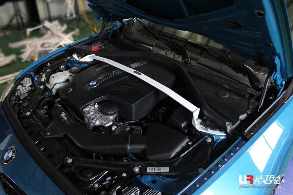 Ultra Racing - 2pt Front Strut Tower Brace - BMW 2 SERIES (F22 COUPE) 2014-2019 - UR-TW2-3744
