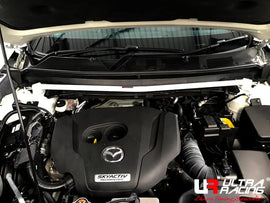 Ultra Racing - 2pt Front Strut Tower Brace - 2016-2023 Mazda CX-9 (TC) - UR-TW2-3963